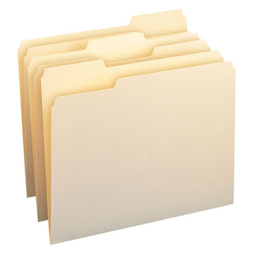 Universal® Top Tab Manila File Folders, 1-3-cut Tabs, Center Position, Letter Size, 11 Pt. Manila, 100-box freeshipping - TVN Wholesale